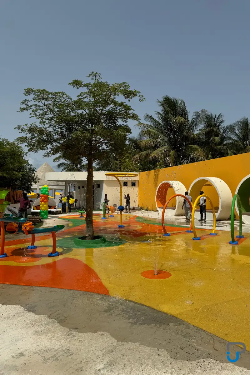 Splashpad Queen Africa